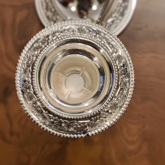 Silver Plated Candelabra - Picture 3 of 5